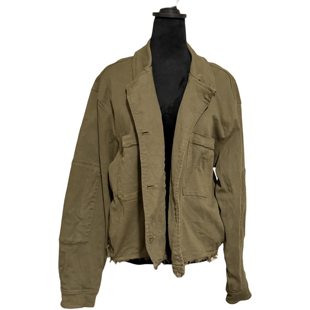 Sanctuary for Anthropologie Olive green jacket. Good condition